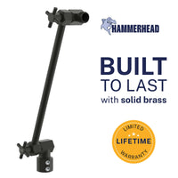 Built to Last 12 Inch Adjustable Shower Arm Extension V3 12 Inch / Matte Black - The Shower Head Store