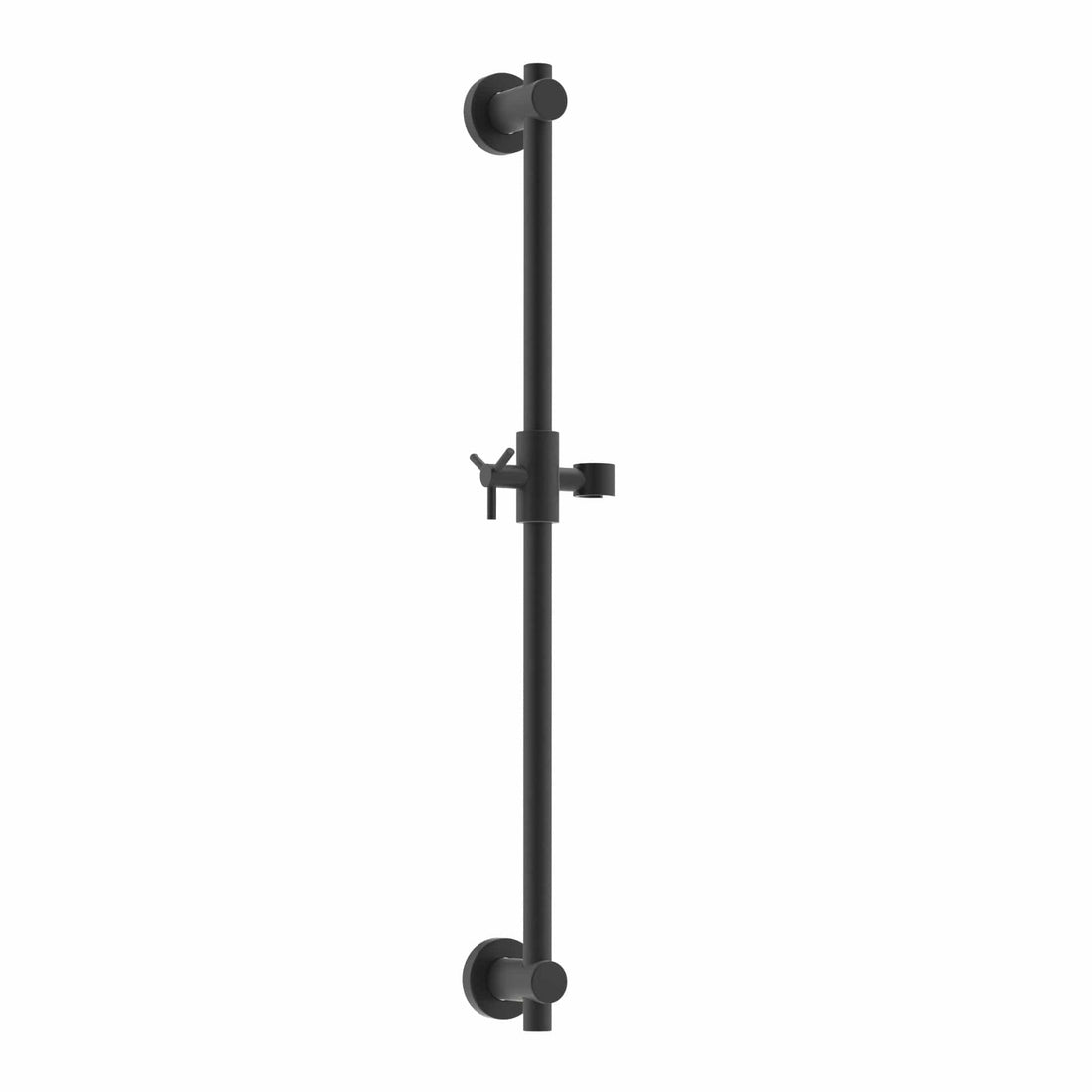 Main Image Slide Bar Matte Black — The Shower Head Store