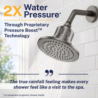 High Pressure Gillian — The METAL Filtered Shower Head HammerHead Gray / 2.5 GPM HammerHead Gray / 1.75 GPM - The Shower Head Store