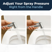 Adjust Spray Pressure Adjustable Pressure Bidet Adjustable - The Shower Head Store