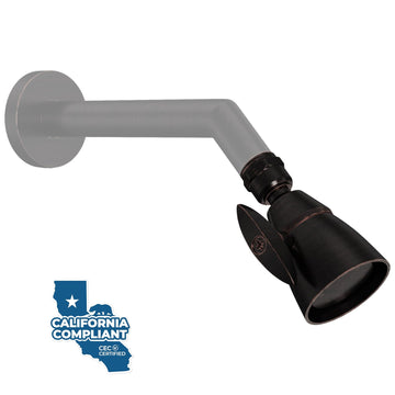 Main Image HammerHead Showers 2 Inch Metal Shower Head Competitor Comparison Oil Rubbed Bronze / 1.75 - The Shower Head Store