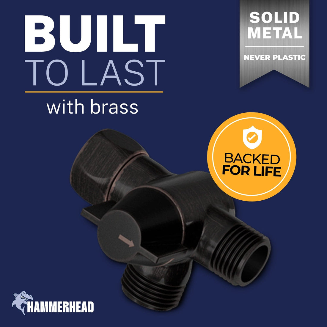 Built_To_Last_Diverter_Without_Holder Oil Rubbed Bronze - The Shower Head Store