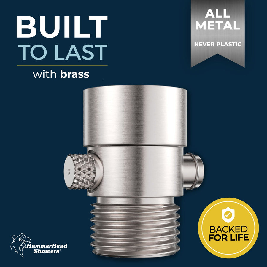 Built to Last Trickle Valve Brushed Nickel  - The Shower Head Store