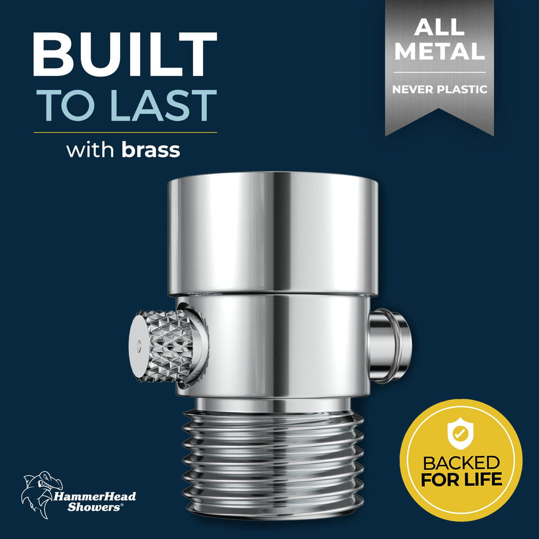 Built to Last Trickle Valve Chrome  - The Shower Head Store