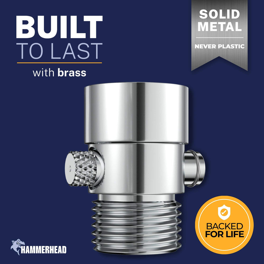 Built to Last Trickle Valve Chrome  - The Shower Head Store