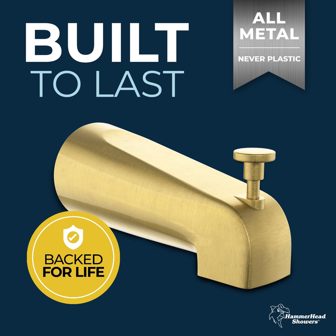 Built_To_Last_Tub_Spout Brushed Gold - The Shower Head Store
