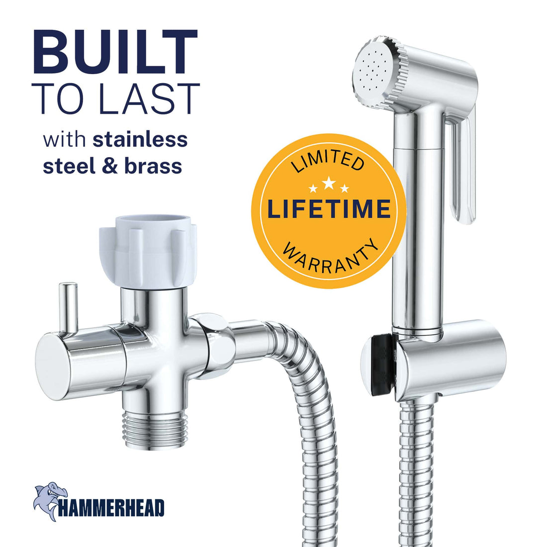Built to Last Adjustable Pressure Bidet Adjustable - The Shower Head Store