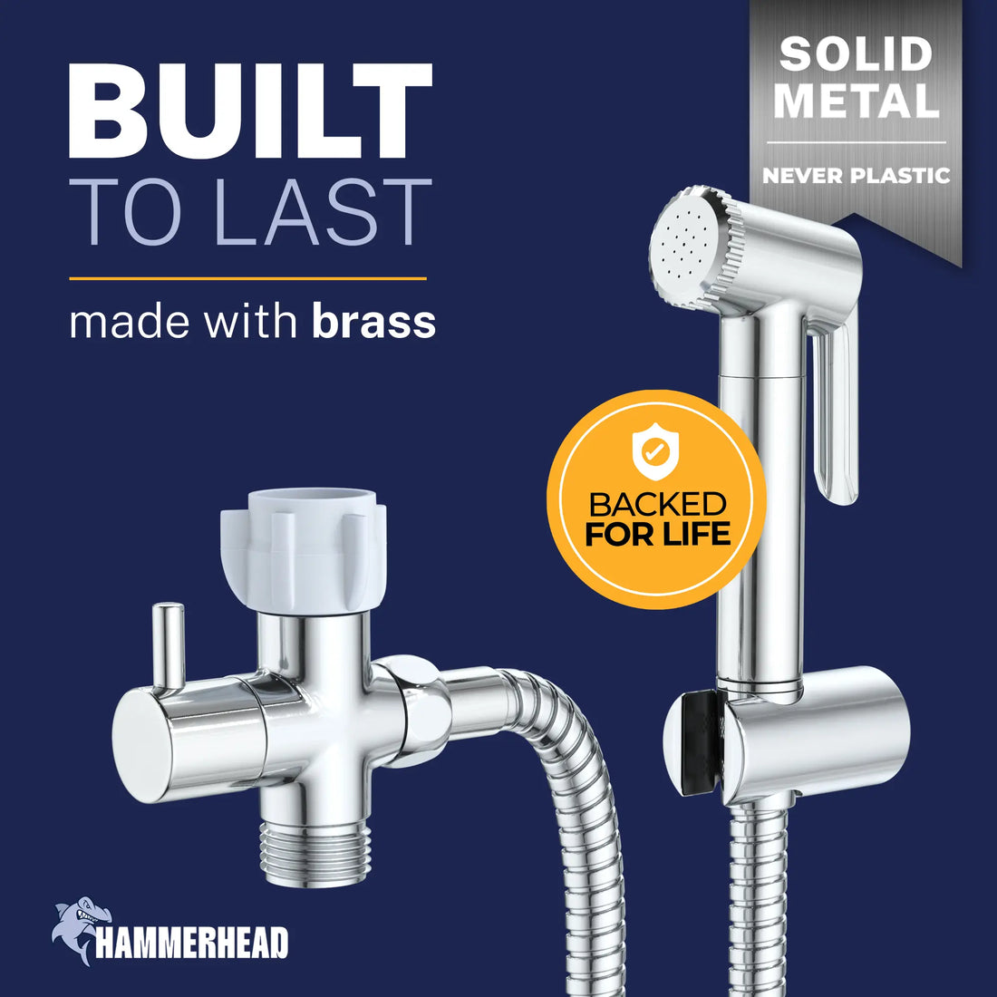 Built to Last Adjustable Pressure Bidet Adjustable - The Shower Head Store