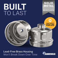 Built to Last Shower Head Filter Chrome - The Shower Head Store