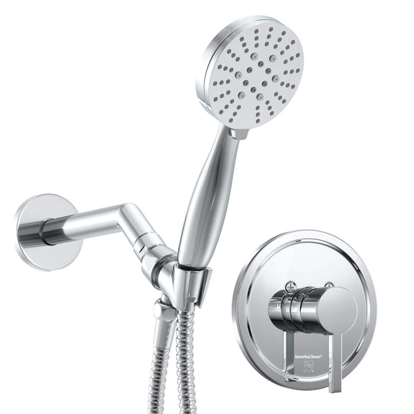 Main Image 1-Handle Shower Valve System with 3-Spray Handheld Shower Head Chrome / 2.5 GPM - The Shower Head Store
