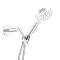 Chrome Trickle Valve Installed to Handheld Shower Head - The Shower Head Store