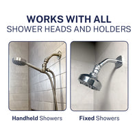 Compatibility Swivel Adapter with Extended Threads for a Leak Free Seal HammerHead Showers Brushed Nickel - The Shower Head Store