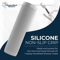 Compatibility Shark Skin Grip Matte Gray / 2.5 - The Shower Head Store