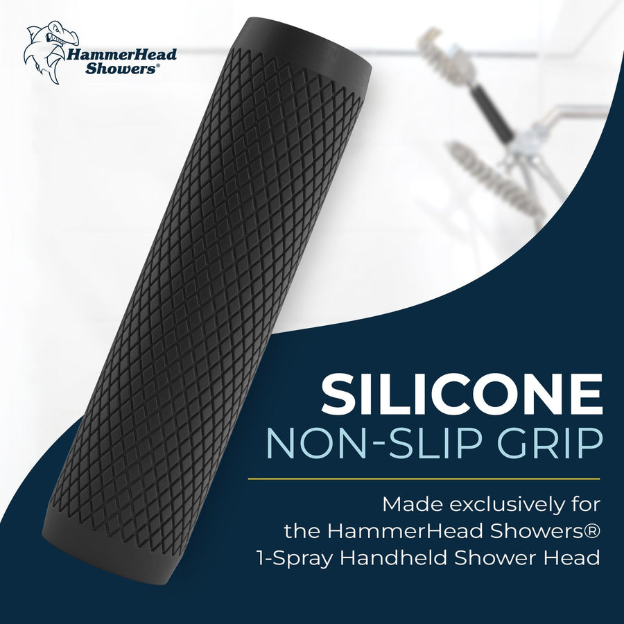 Compatibility Shark Skin Grip Black / 2.5 - The Shower Head Store