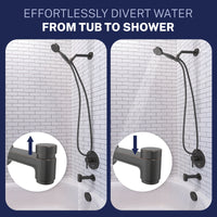 Divert Water Spring Loaded Tub Spout Oil Rubbed Bronze - The Shower Head Store