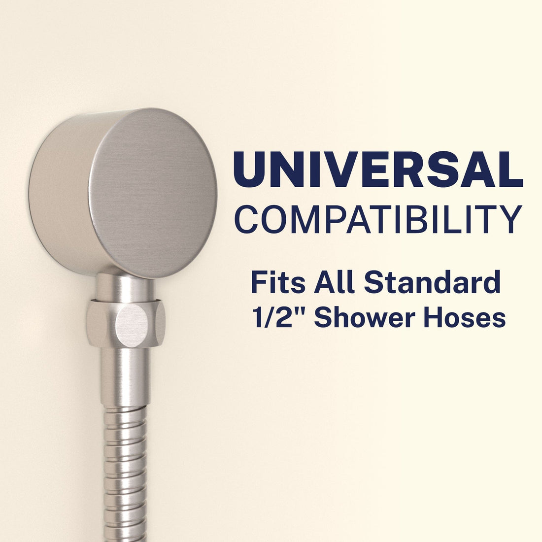 Compatibility Drop Ell Brushed Nickel  - The Shower Head Store