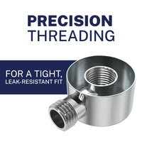 Leak Resistant Drop Ell Chrome - The Shower Head Store