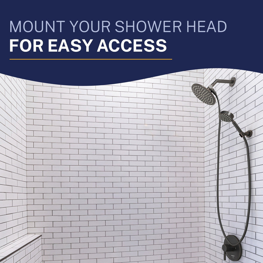 Easy Access Wall Mount Holder Oil Rubbed Bronze - The Shower Head Store