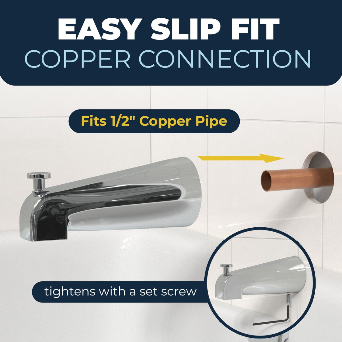 Easy_Slip_Fit_Tub_Spout Chrome - The Shower Head Store