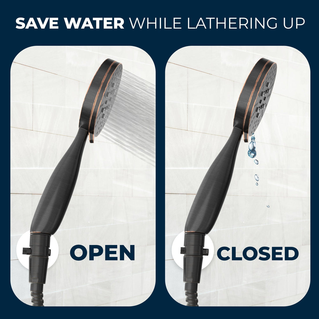 Features Trickle Valve Oil Rubbed Bronze  - The Shower Head Store