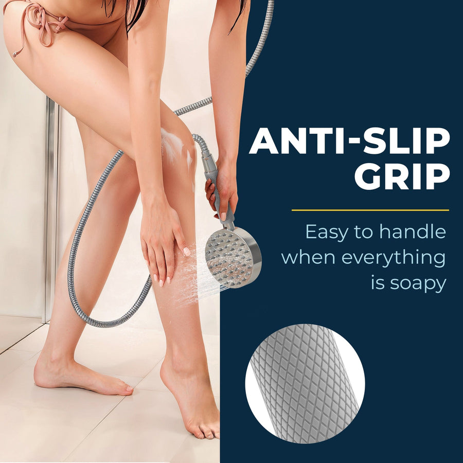 Anti Slip Shark Skin Grip Matte Gray / 2.5 - The Shower Head Store