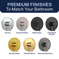 Finishes Valve and Trim - All Metal 1-Handle Tub and Shower Valve with Trim Kit Brushed Gold - The Shower Head Store