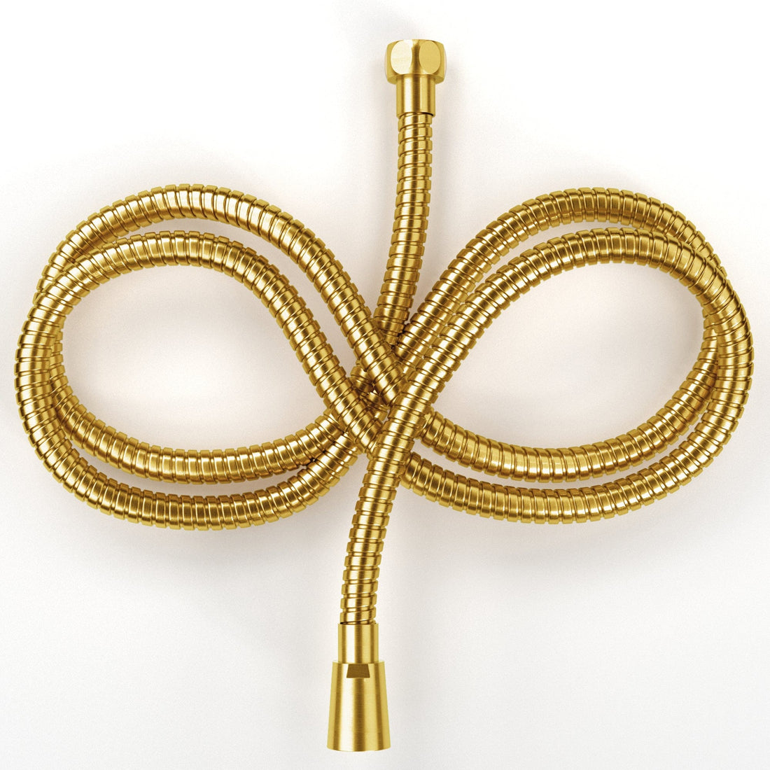 Main Image - ALL METAL Shower Hose Attachment for Shower Head –  Brushed Gold / 72 Inches - The Shower Head Store