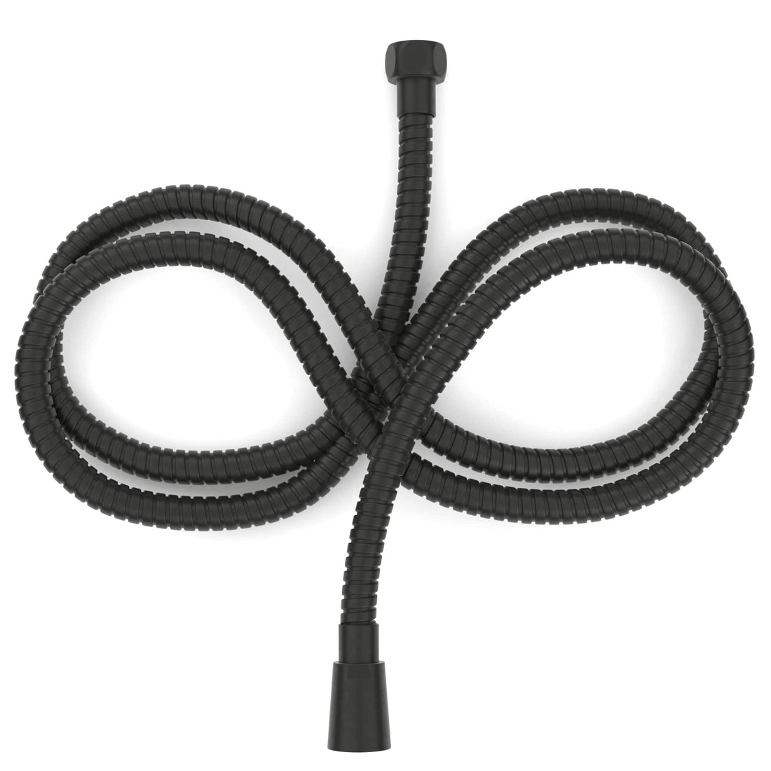 Main Image HammerHead Showers 72-Inch Shower Hose Main Image Matte Black - The Shower Head Store