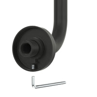 Installation S-Style Arm Matte Black/ 2.5 - The Shower Head Store
