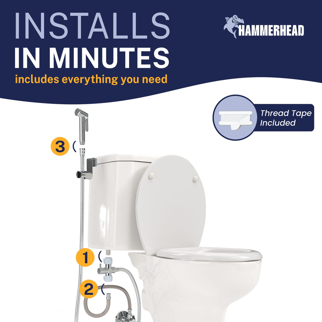 Installation Adjustable Pressure Bidet Adjustable - The Shower Head Store