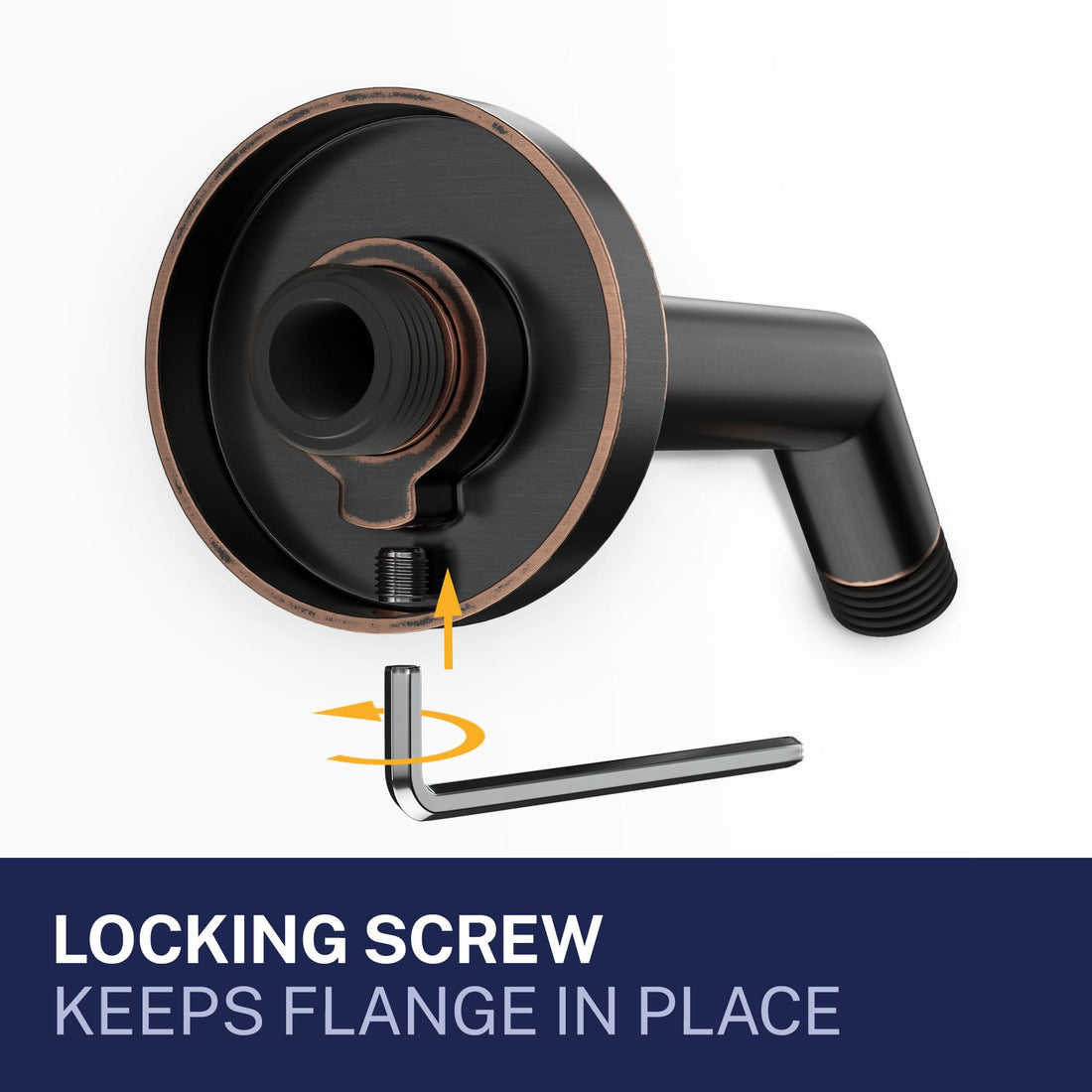 Shower Arm Flange 1-Handle Shower Valve System with 3-Spray Handheld Shower Head Oil Rubbed Bronze / 2.5 GPM Oil Rubbed Bronze / 1.75 GPM - The Shower Head Store