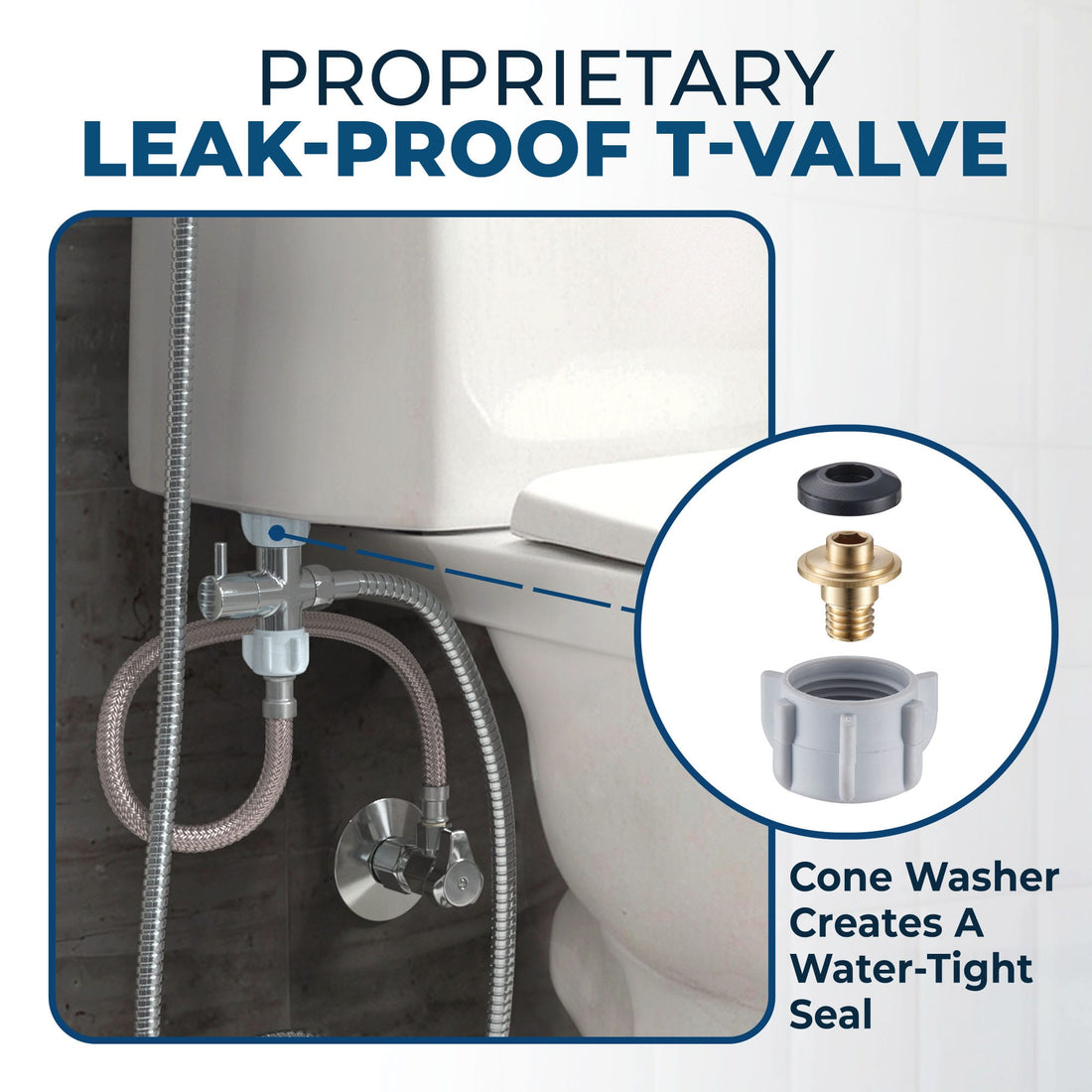 Leak Proof Adjustable Pressure Bidet Adjustable - The Shower Head Store