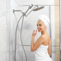 Lifestyle 1-Spray Dual with Adjustable Arm Chrome / 2.5 - The Shower Head Store