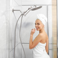 Lifestyle 3-Spray Dual with Adjustable Arm Brushed Nickel / 2.5 - The Shower Head Store
