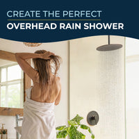 Lifestyle Straight Shower Arm Oil Rubbed Bronze / 6 Inch - The Shower Head Store 