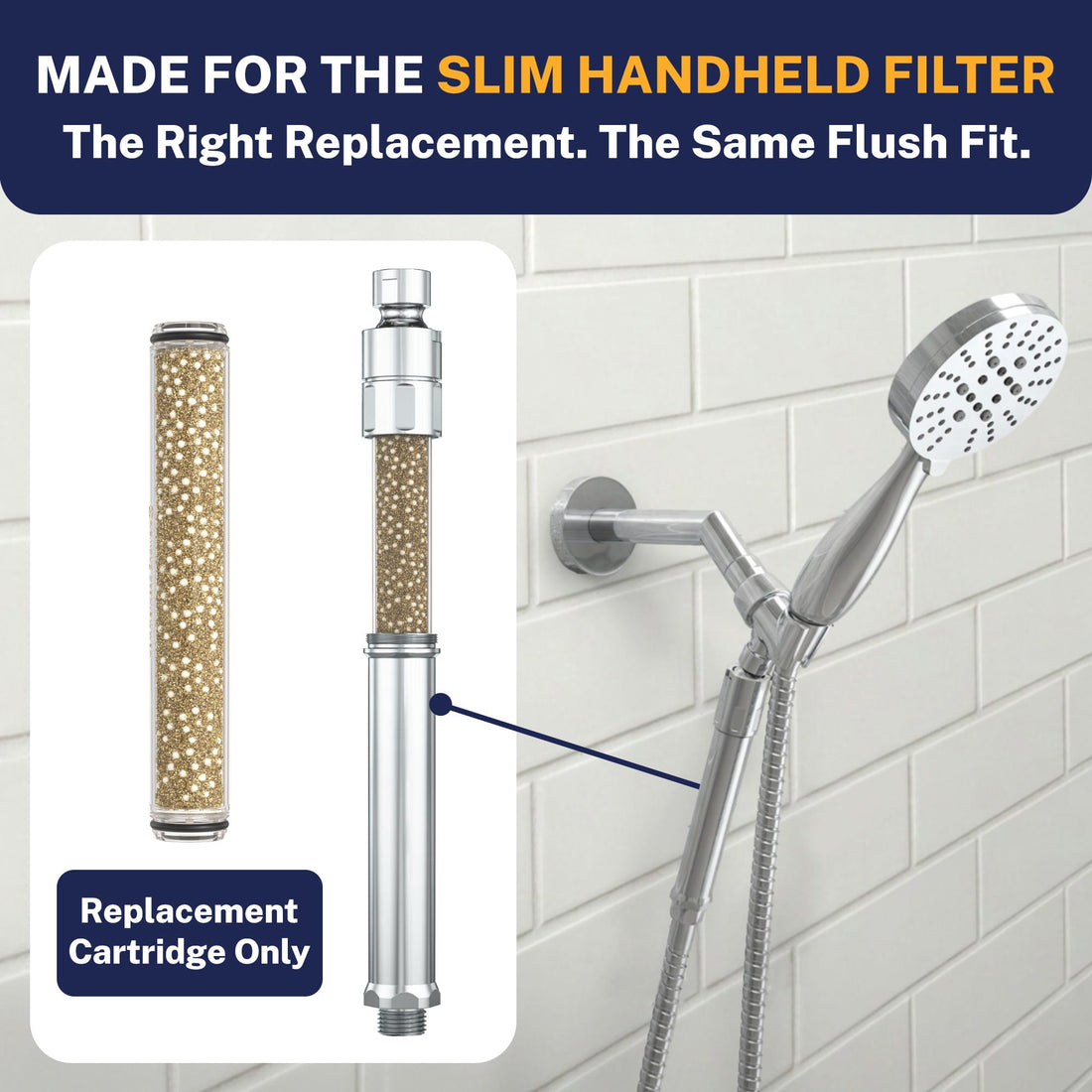 Lifestyle SLIM Shower Filter Cartridge Replacement - The Shower Head Store