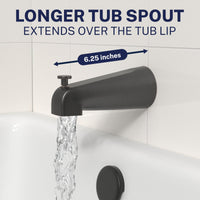 Longer Tub Spout Oil Rubbed Bronze - The Shower Head Store