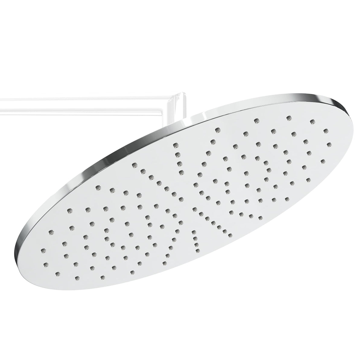 HammerHead 12 inch solid metal rain shower head in polished chrome