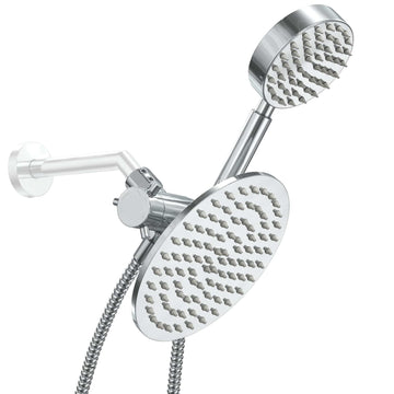 Main Image 1-Spray Dual Shower Head Chrome / 2.5 - The Shower Head Store