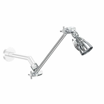 Main Image 2-Inch High Pressure Shower Head with Adjustable Shower Arm Chrome / 2.5 - The Shower Head Store