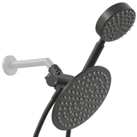 Main Image 1-Spray Dual Shower Head Matte Black / 2.5 - The Shower Head Store