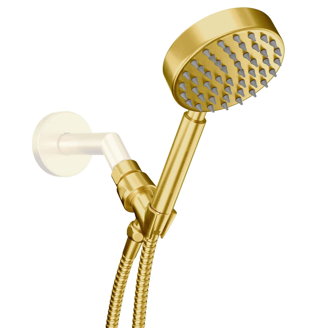 All Metal Handheld Shower head Set - 2.5 GPM - The Shower Head Store Brushed Gold / 2.5 GPM