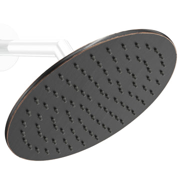 Main Image Metal 8 Inch Rain Shower Head Rainfall Showerhead Oil Rubbed Bronze - The Shower Head Store