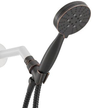 HammerHead Showrs 3-Spray Handheld Shower Head with Hose High Pressure Massage and Mist Sprayer 2.5 / Oil Rubbed Bronze - The Shower Head Store