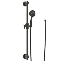 Main Image Slide Bar with 3-Spray Hand Held Shower Head & Hose Matte Black  / 2.5 - The Shower Head Store
