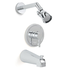 Main Image 2 Inch High Pressure Shower Head Set with Tub Spout and Valve and Trim Chrome / 2.5 GPM - The Shower Head Store