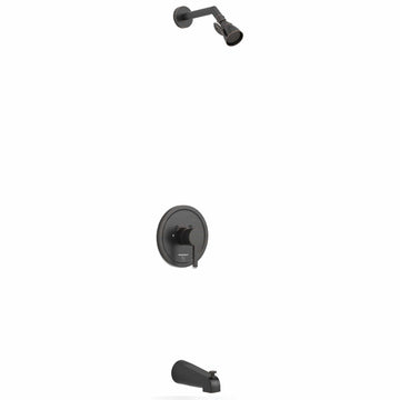 Main Image 2 Inch High Pressure Shower Head Set with Tub Spout and Valve and Trim Oil Rubbed Bronze / 2.5 - The Shower Head Store