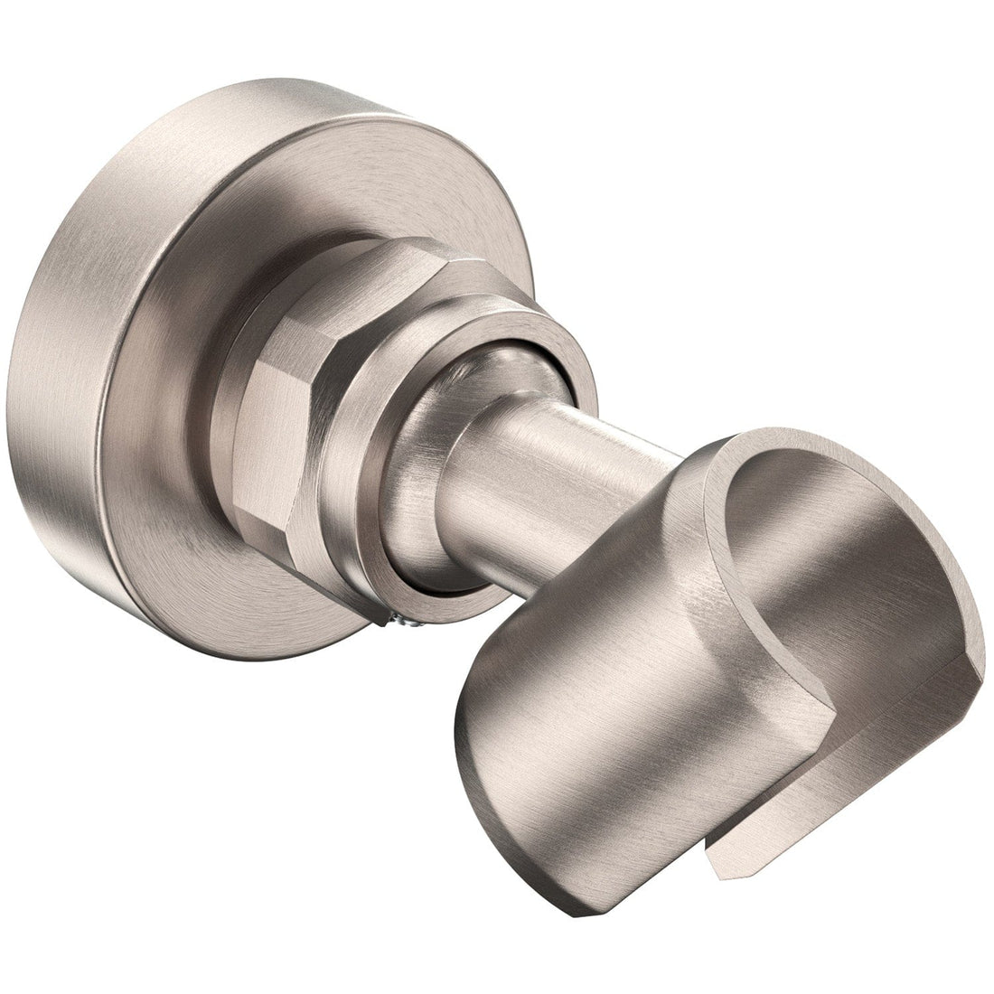 Main Image Wall Mount Holder Brushed Nickel  - The Shower Head Store
