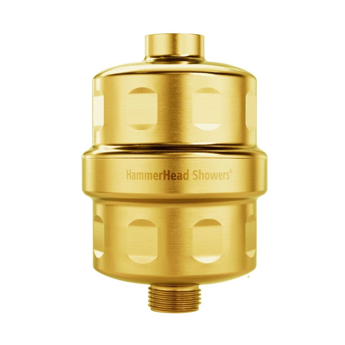 Main Image Shower Head Filter Brushed Gold - The Shower Head Store