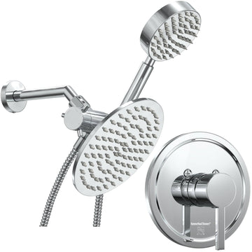 Main Image Complete Shower System with Valve and Trim Chrome/ 2.5 - The Shower Head Store